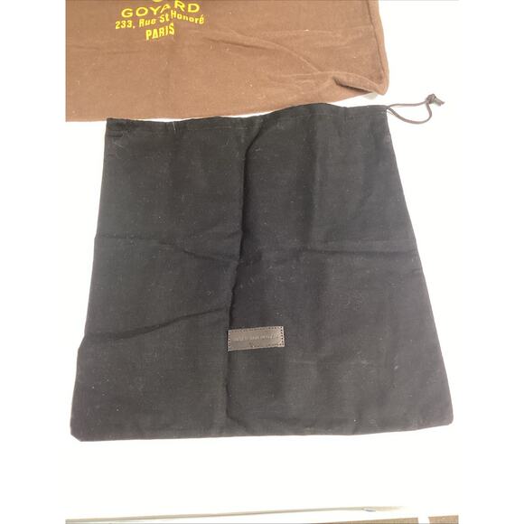 Goyard Fleece Drawstring Bag, 2 Prada Fleece Blue Bags & Dries Van Noten Bag - Picture 9 of 13